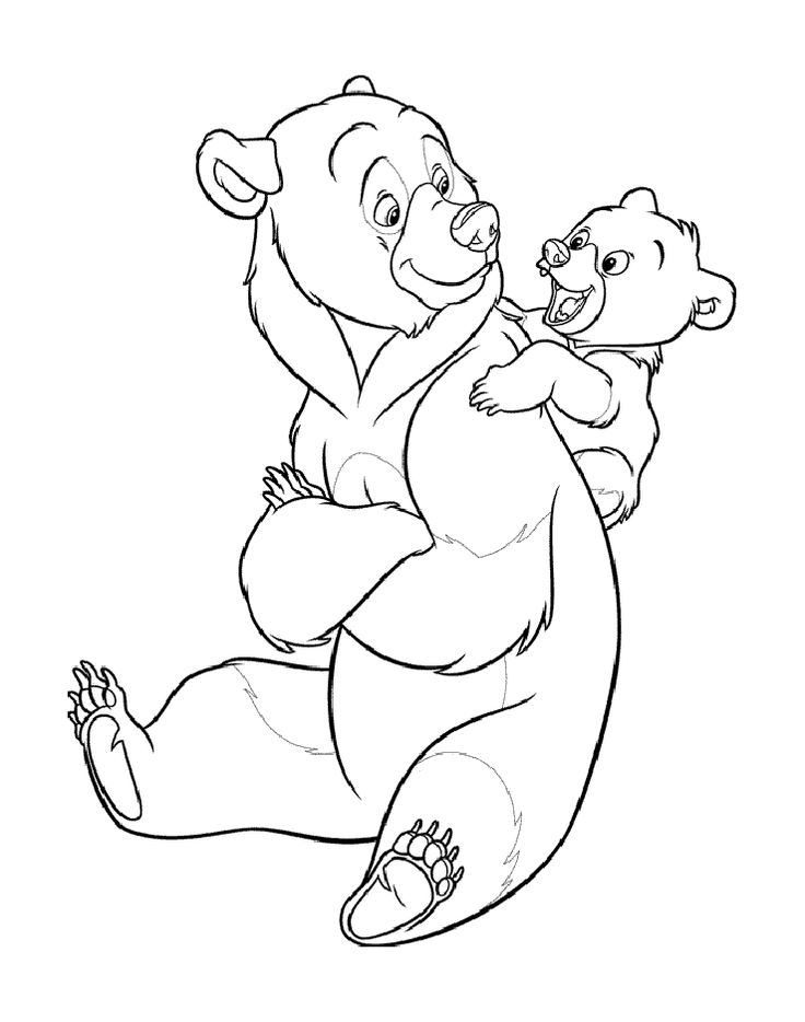 Cute bear coloring pages ideas pdf