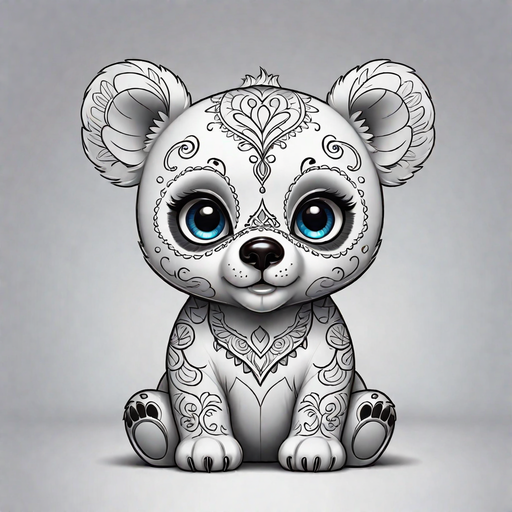 Bear tattoo sketch