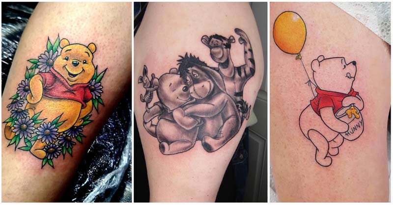 Updated uplifting winnie the pooh tattoos