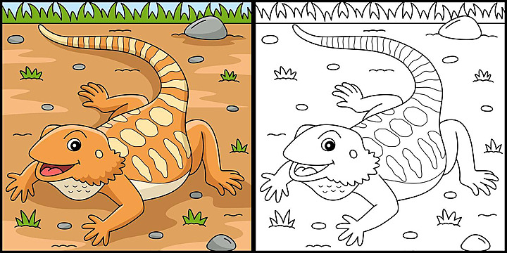 Bearded dragon clipart images free download png transparent background