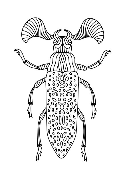Page bed bugs coloring sheet kids images