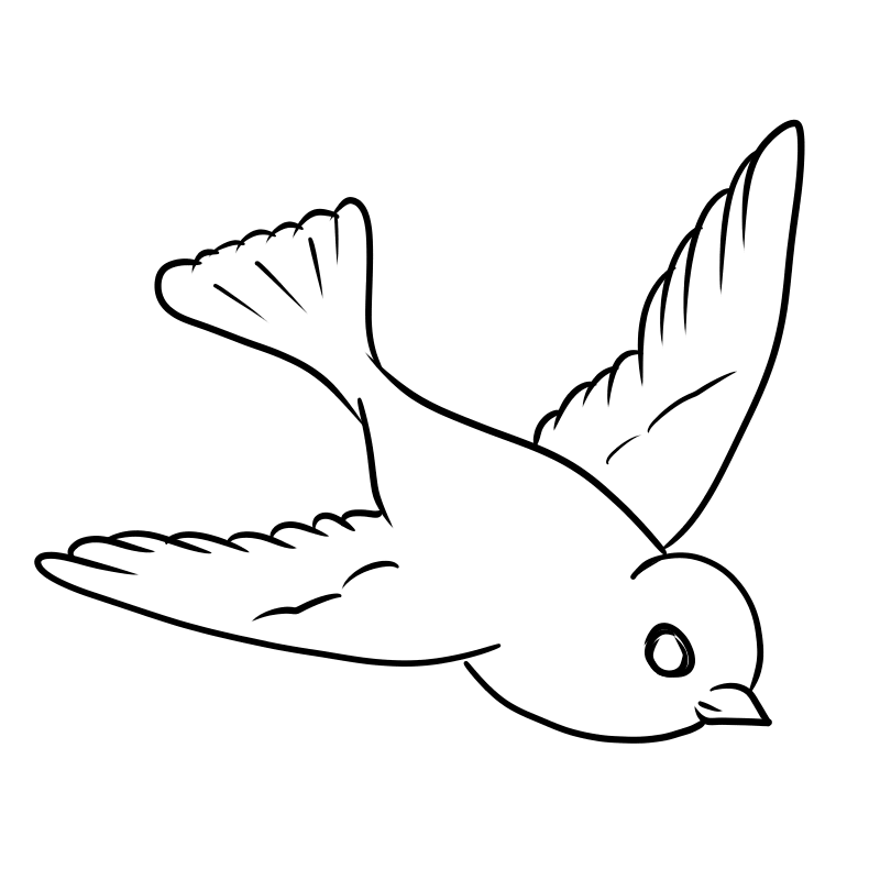 Free bird coloring pages pdf