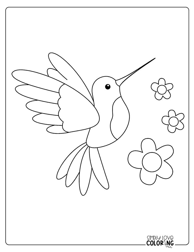 Bird coloring pages free pdf printables
