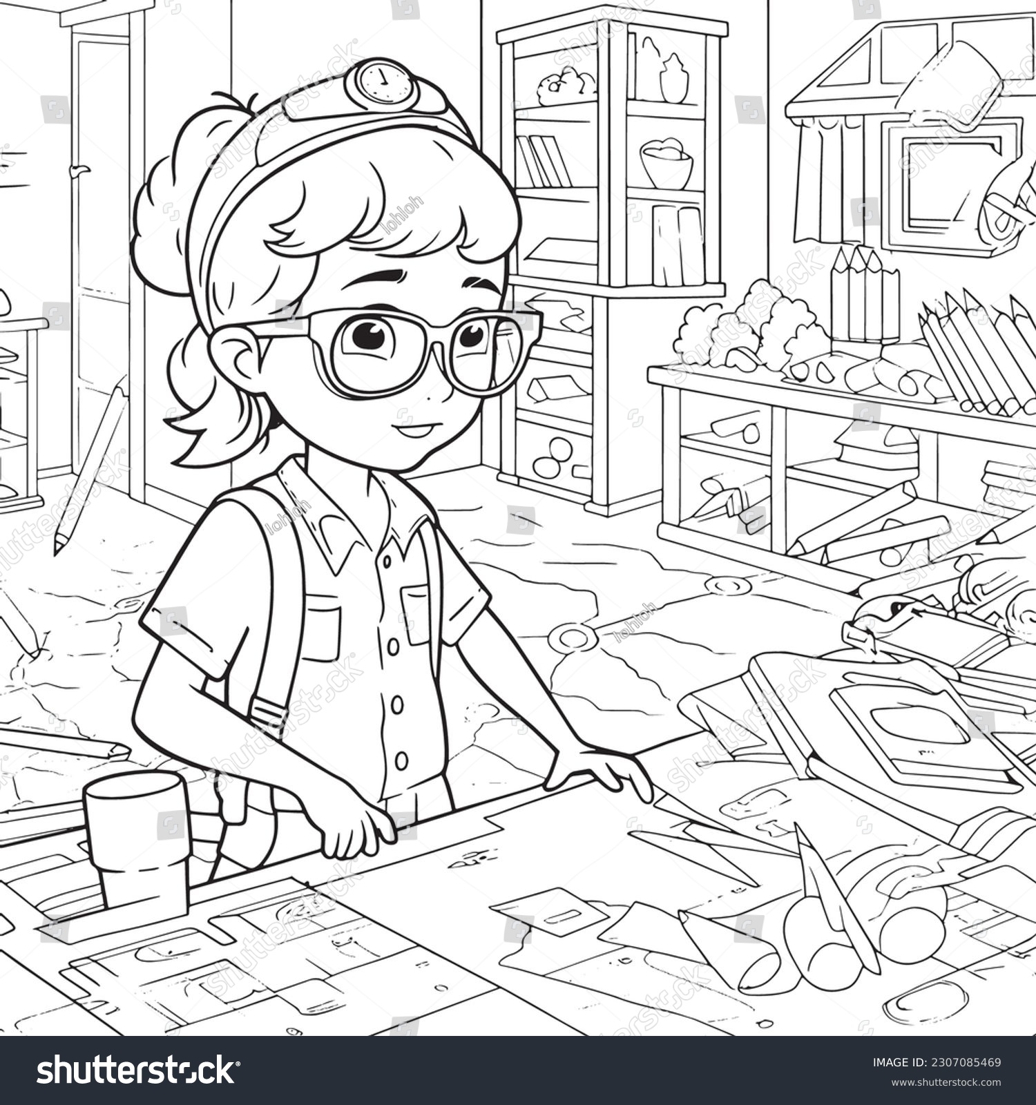 Jobs coloring page photos and images
