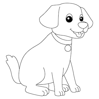 Puppy coloring images