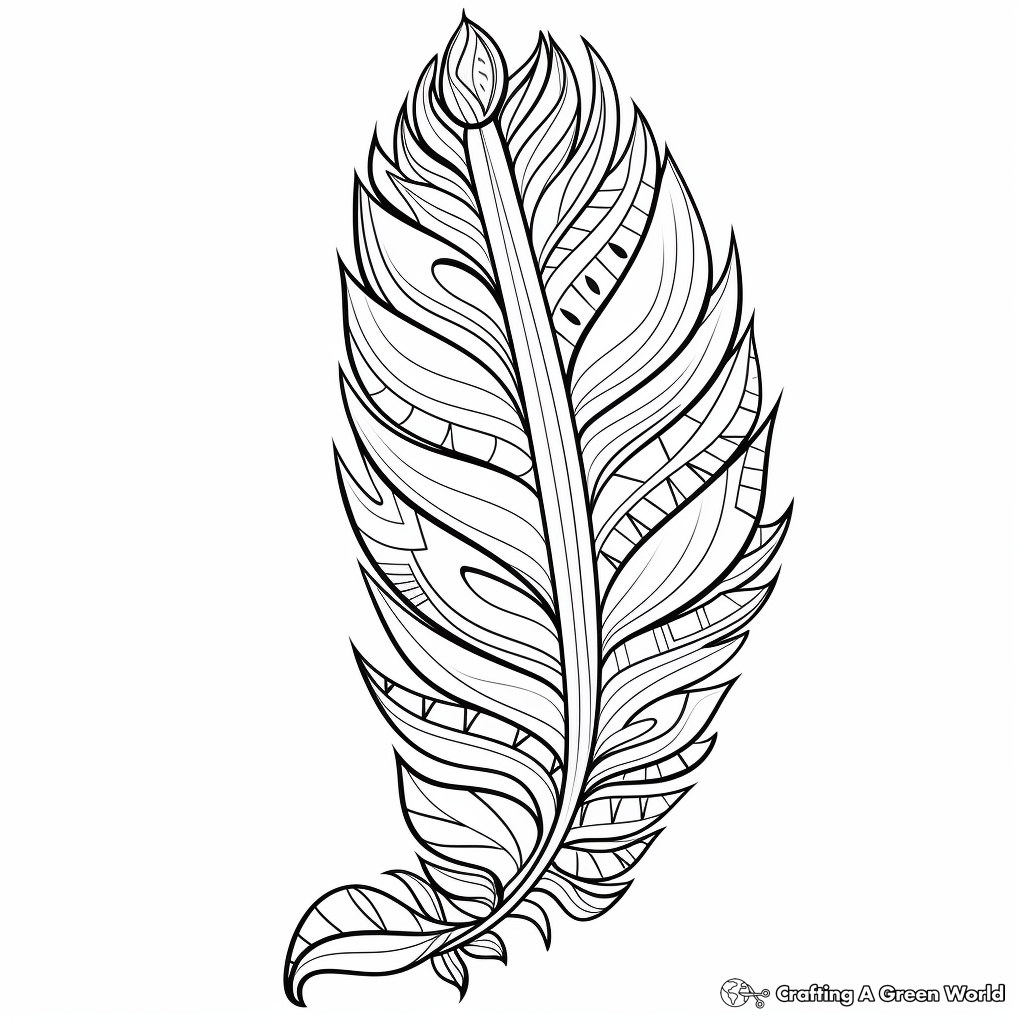 Boho coloring pages
