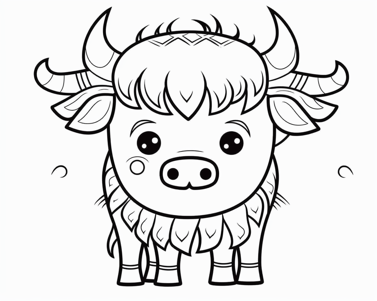 African buffalo pages