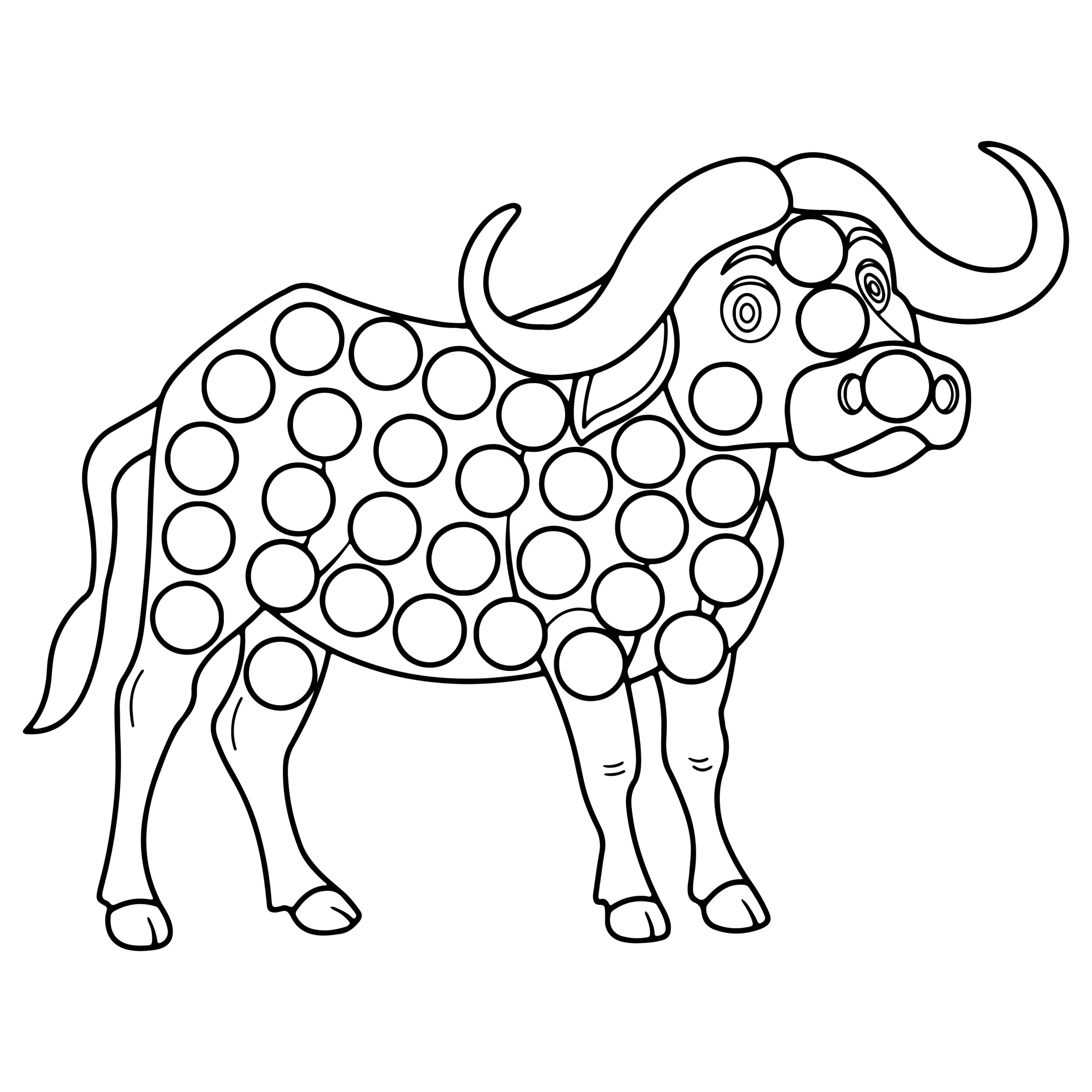 Buffalo dot markers activity book easy big fun guided paint dauber childrens made by teachers