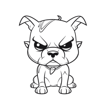 Bulldog drawing png transparent images free download vector files