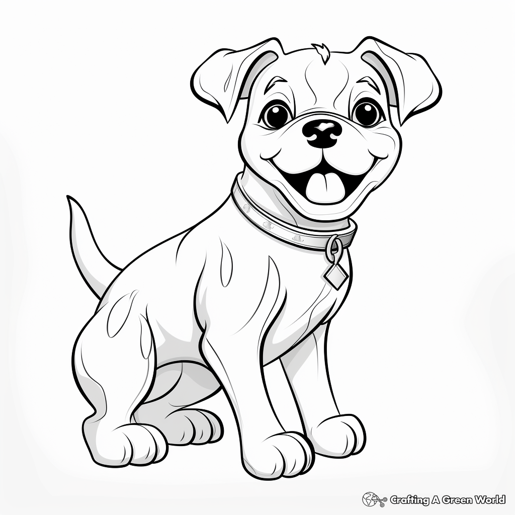 Georgia bulldog coloring pages