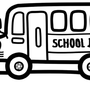 School bus coloring pages printable for free download