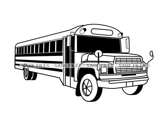 School bus svg school bus svg school bus clipart school bus files for cricut school bus cut files for silhouette png dxf