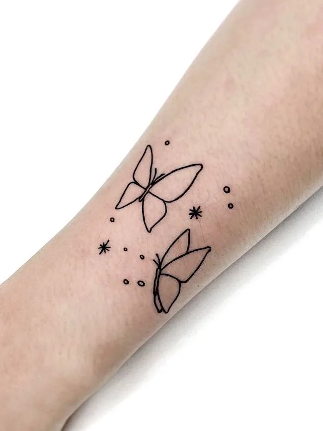 Stunning and unique butterfly tattoos with meaning