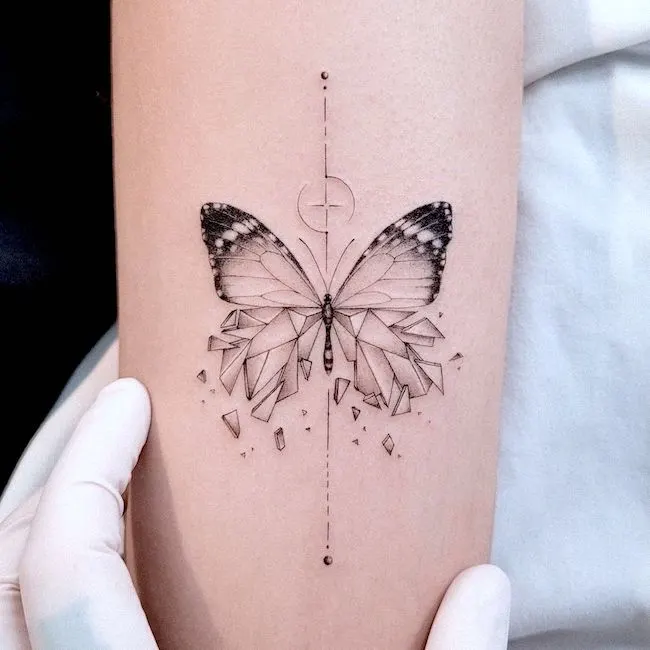 Stunning and unique butterfly tattoos with meaning
