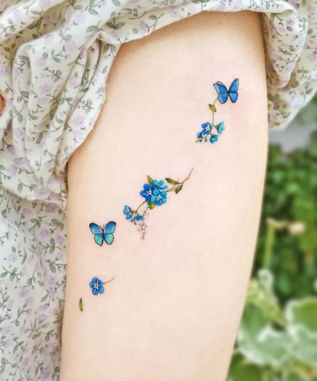 Stunning and unique butterfly tattoos with meaning