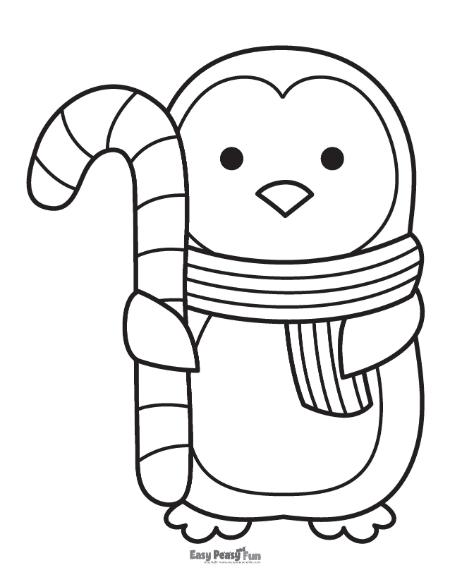 Candy cane coloring pages