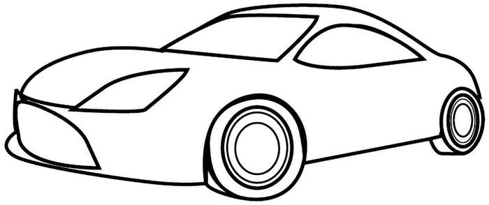 Car coloring pages