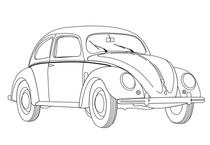 Printable cars coloring pages pdf for kids
