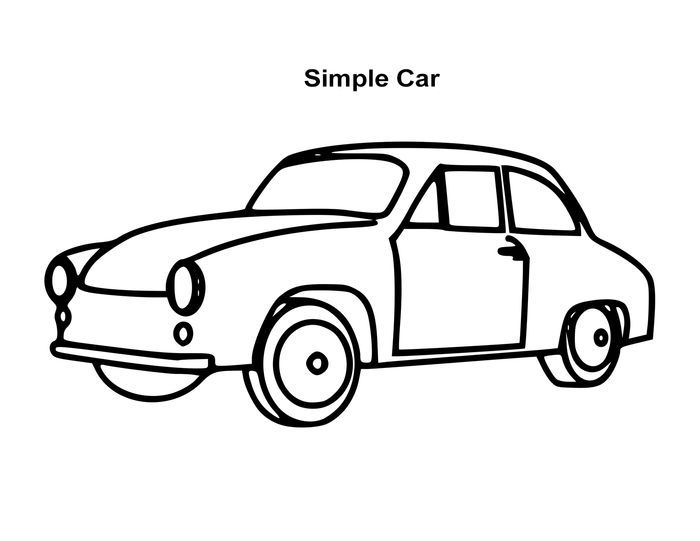 Printable cars coloring pages pdf for kids