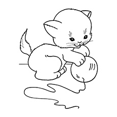 Top free printable cat coloring pages for kids