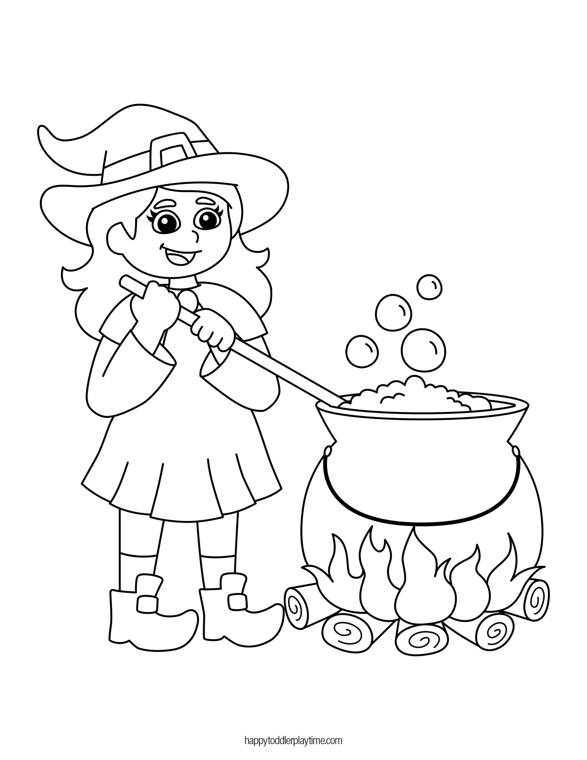 Halloween coloring pages for kids