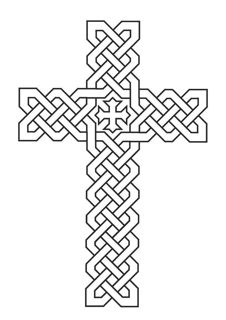 Online coloring pages cross coloring cross coloring pages cross