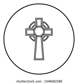 Christianity coloring page cross fish framing stock vector royalty free