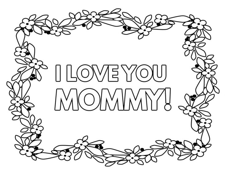 Easy coloring pages for kids cute designs
