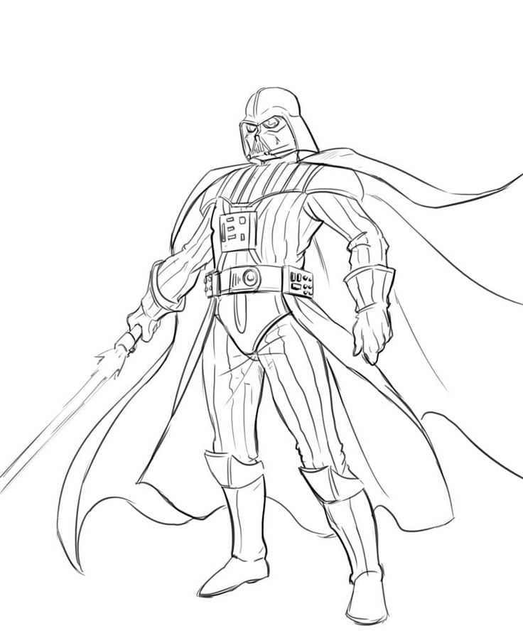 Ways to draw darth vader learn to draw darth vaders helmet and full body