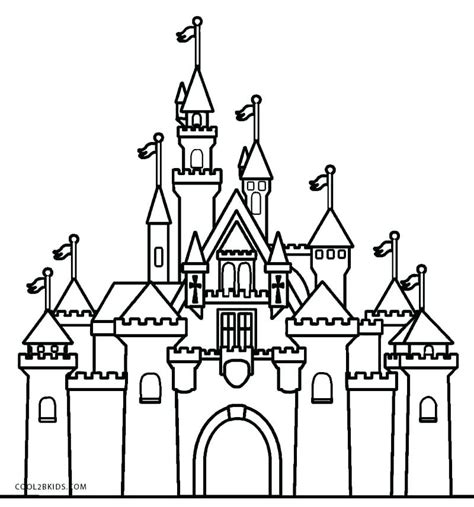 Disney castle louring pages