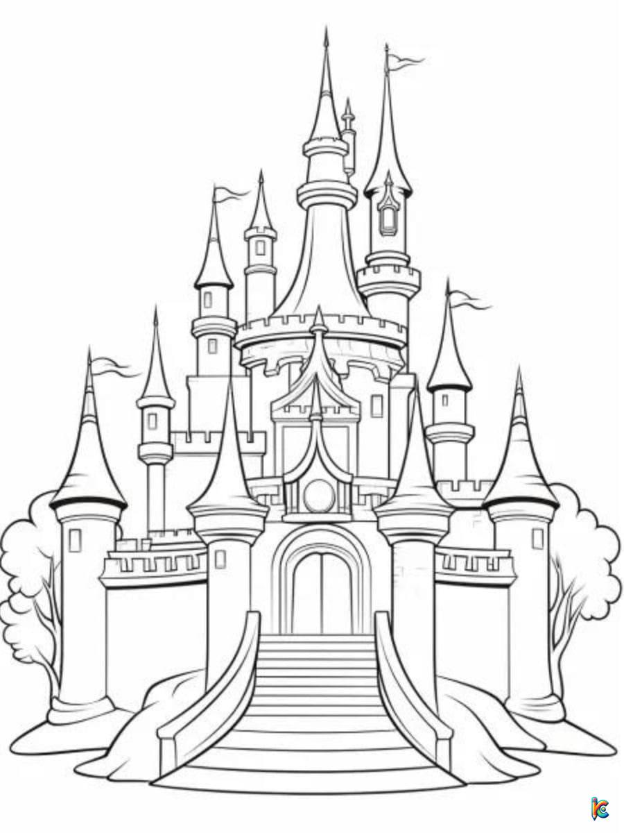 Cinderella coloring pages â