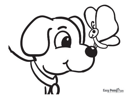 Dog coloring pages