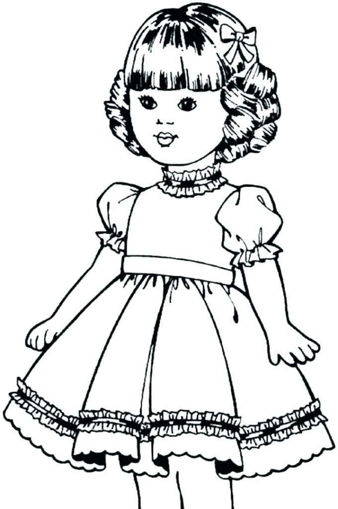 American girl coloring pages