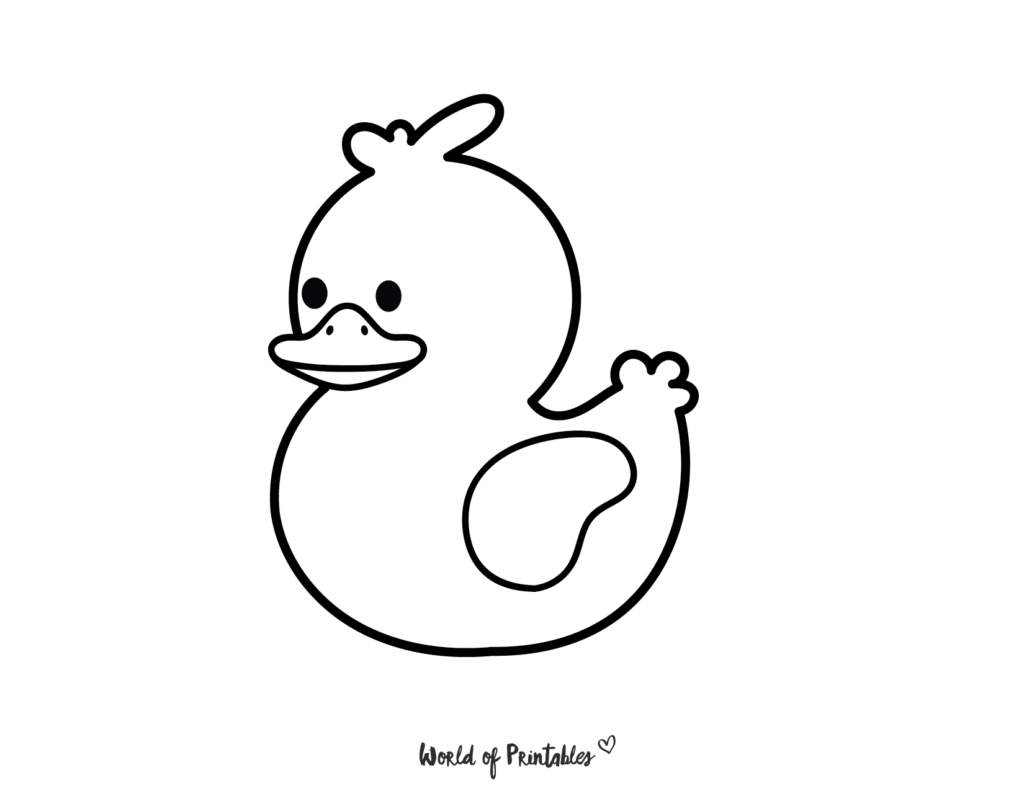 Easy coloring pages for kids