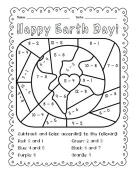 Earth day coloring pages free