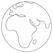 Earth coloring page free printable coloring pages
