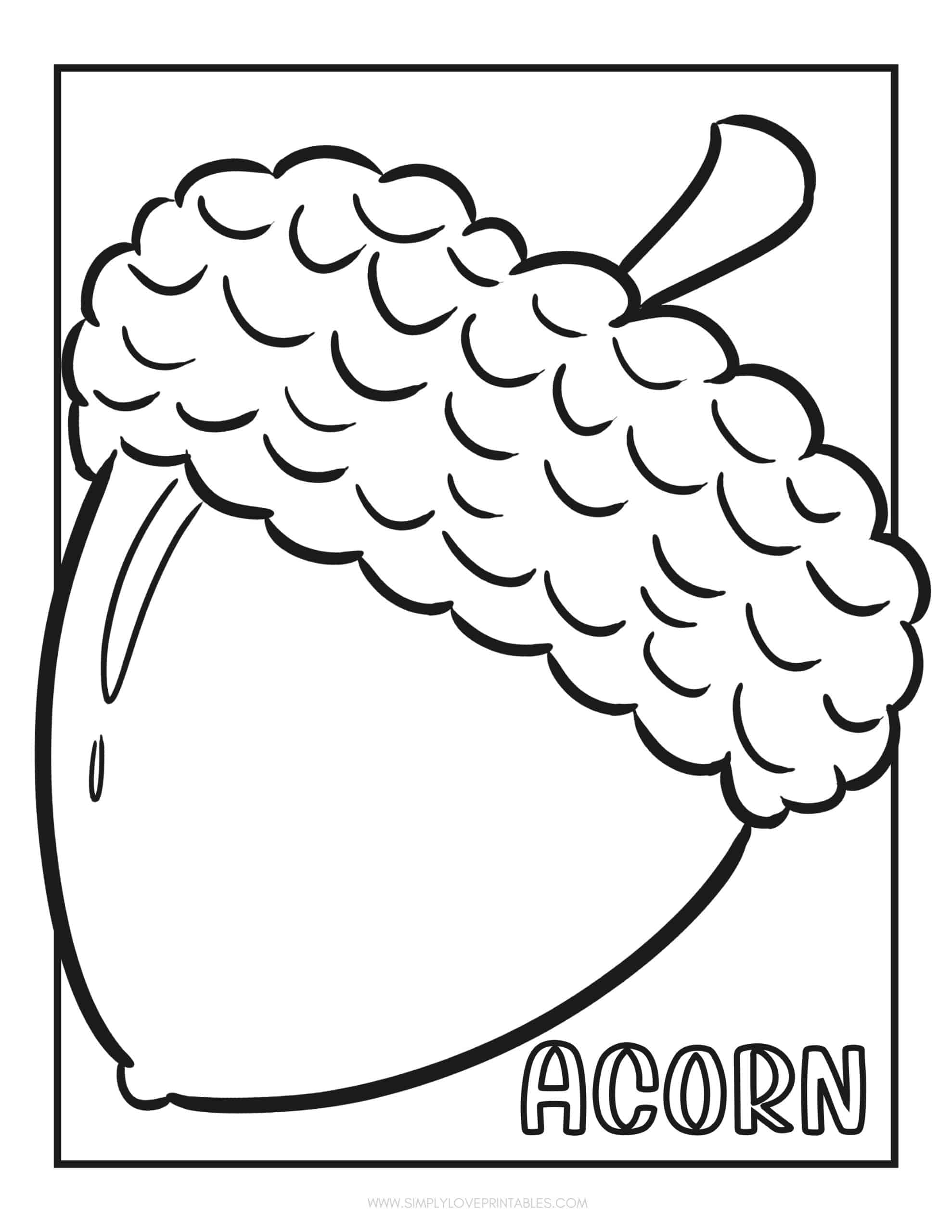 Free printable fall coloring pages simply love printables
