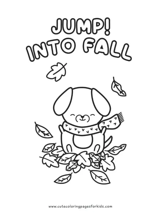 Fall coloring pages