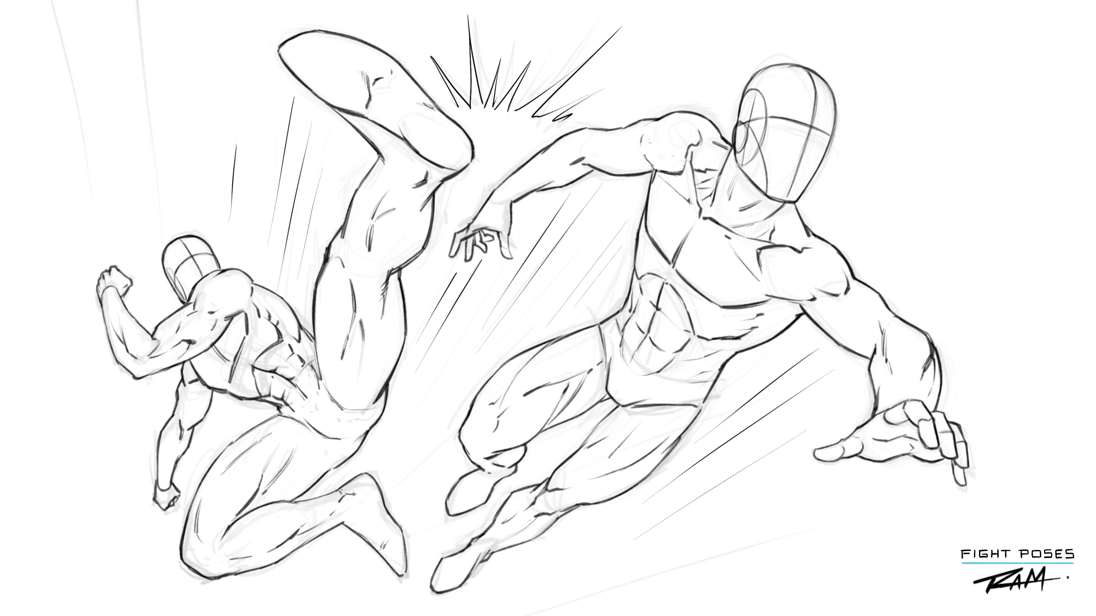 How to draw fight scenes for ics robert marzullo
