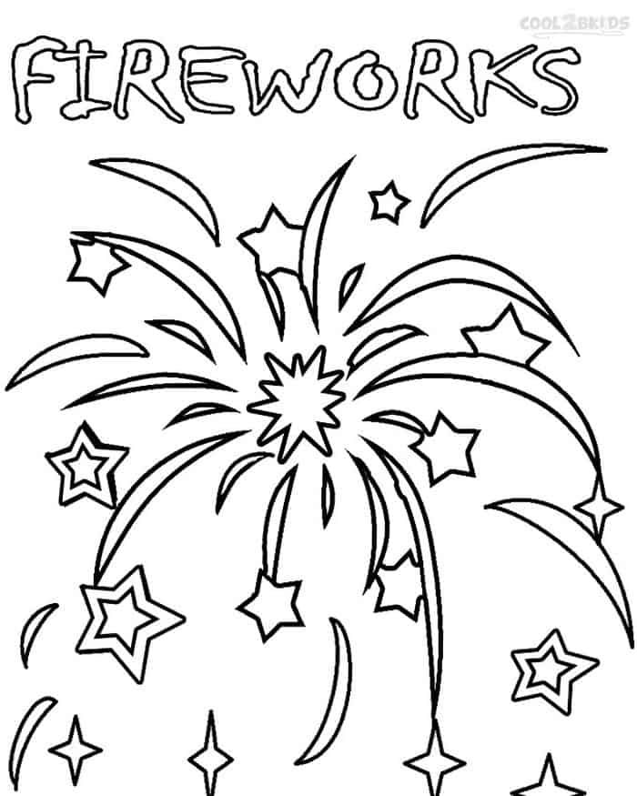 Fireworks coloring pages pdf ideas firework colors coloring pages to print adult coloring pages