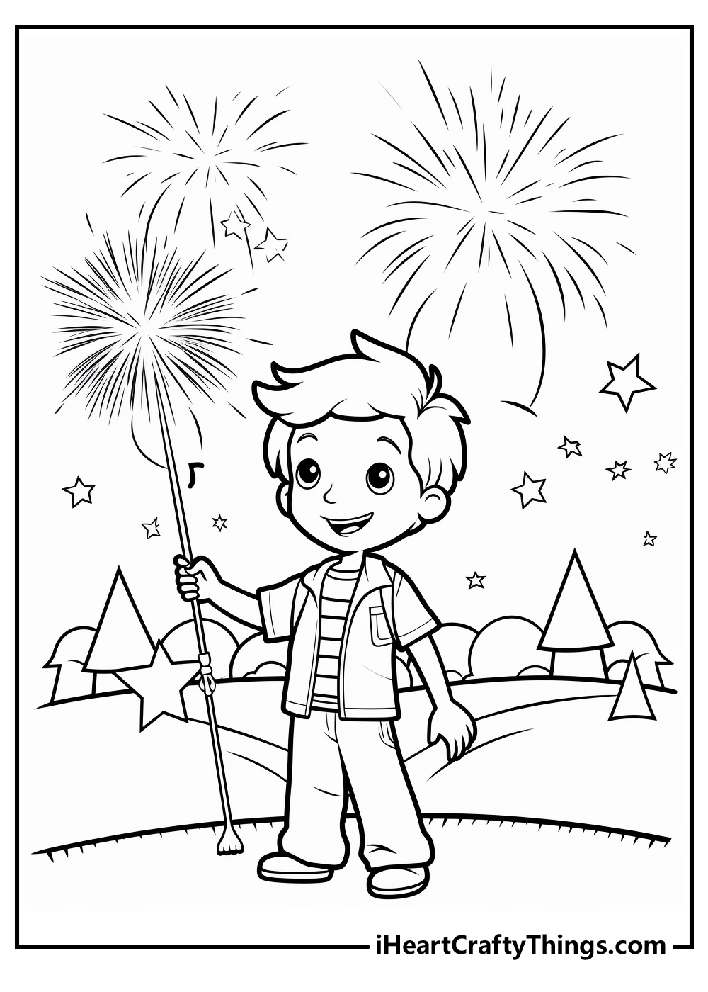 Th of july coloring pages free printables