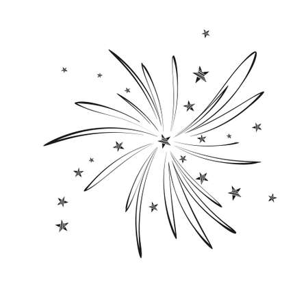 Fireworks coloring page cliparts stock vector and royalty free fireworks coloring page illustrations