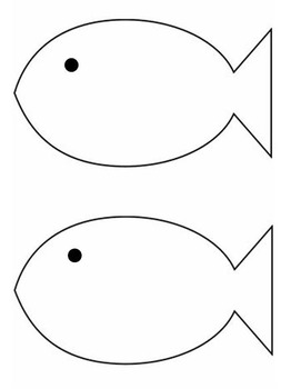 Fish coloring page can be used for simons hook lesson by counsel creative