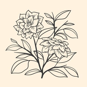 Page flower coloring pages pdf images