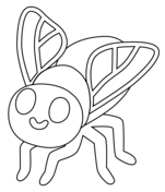 Fly coloring pages free coloring pages