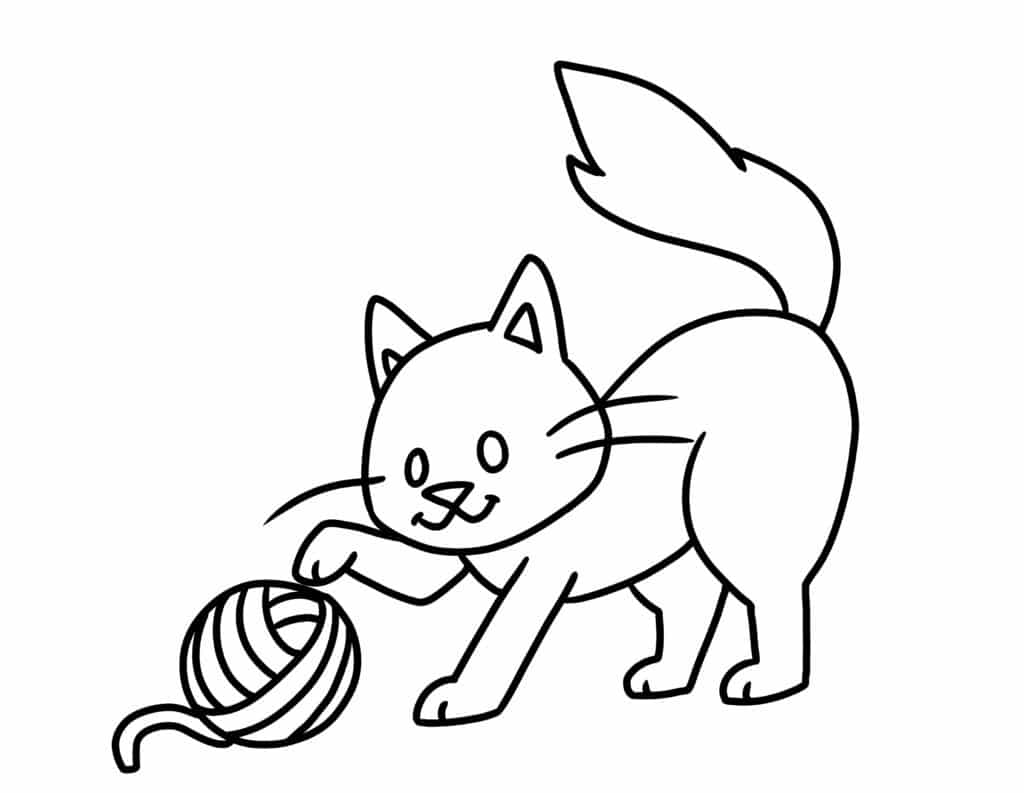 Printable simple coloring pages for adults and kids