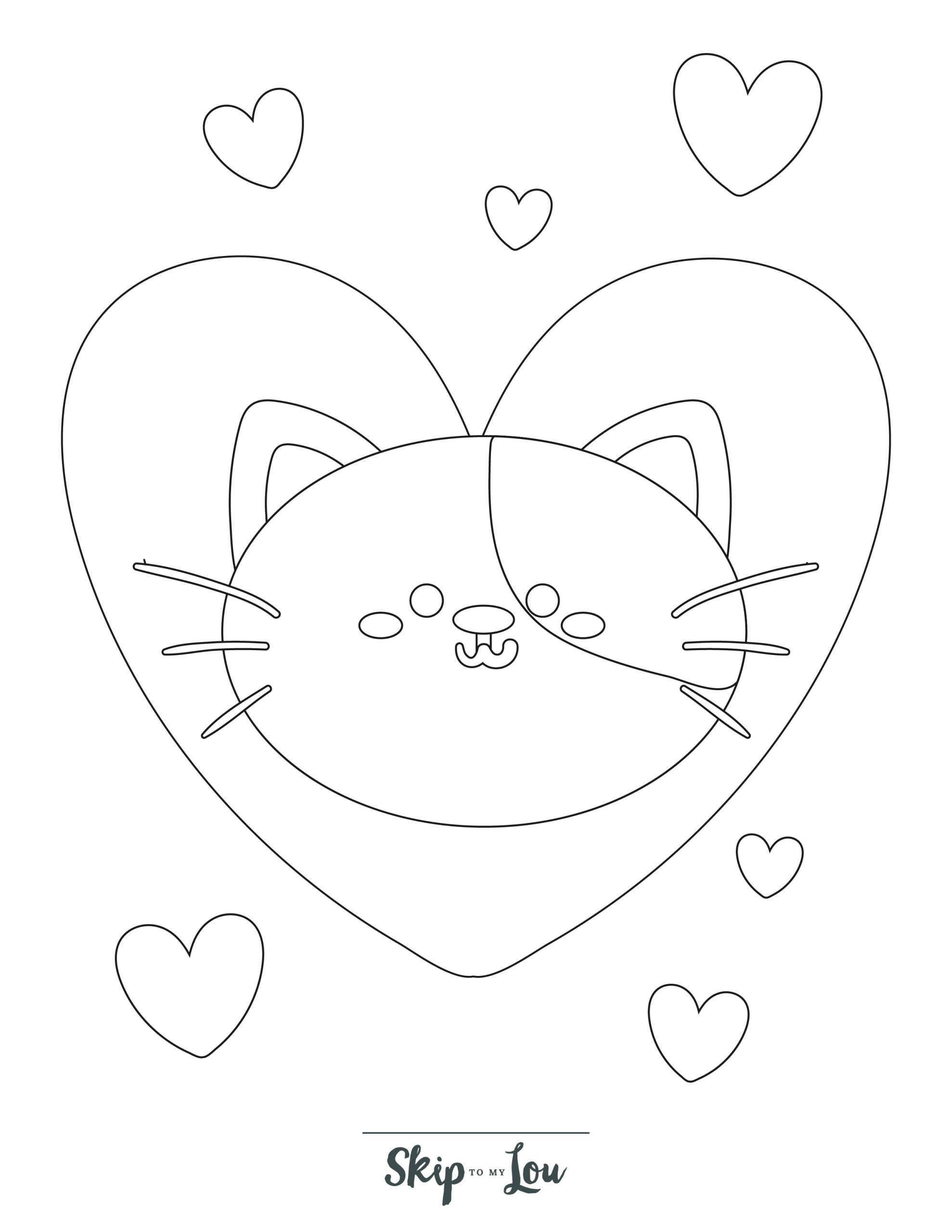 Preschool coloring pages