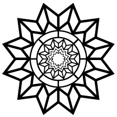 Top free printable geometric coloring pages online
