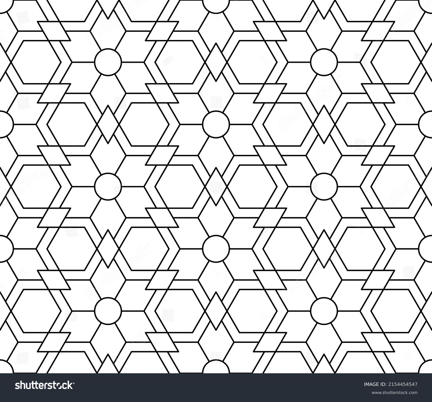 Geometric coloring pages stock photos and pictures