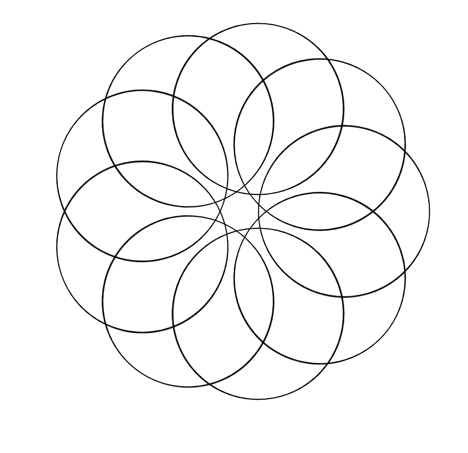 Coloring pages free geometric coloring page